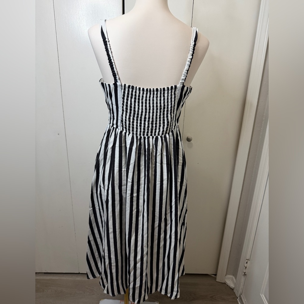 Steve Madden Black and White Midi Skirt - Picture 5 of 9